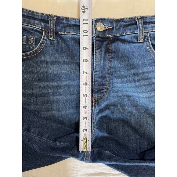 Lee Jeans Womens 32x29 Blue Relaxed Fit Straight Leg High Rise Stretch Slims - Picture 8 of 10